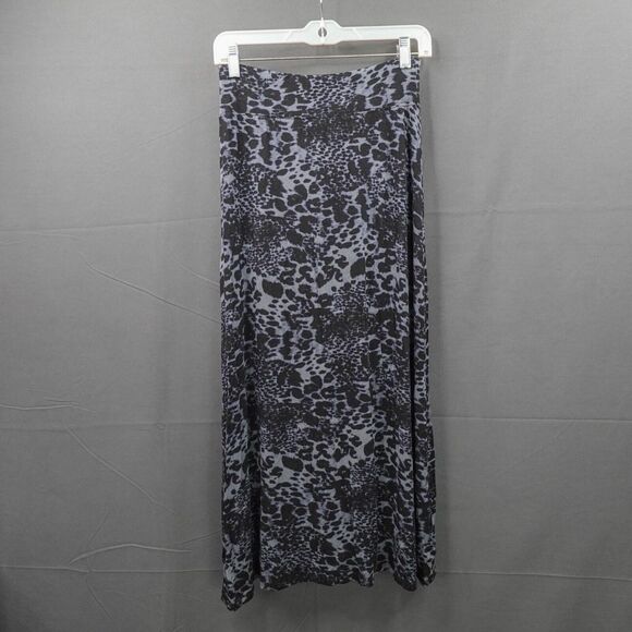Kensie Womens Maxi Skirt Small Gray Goth Grunge Indie Statement Edgy Witchy Y2K - Picture 1 of 9